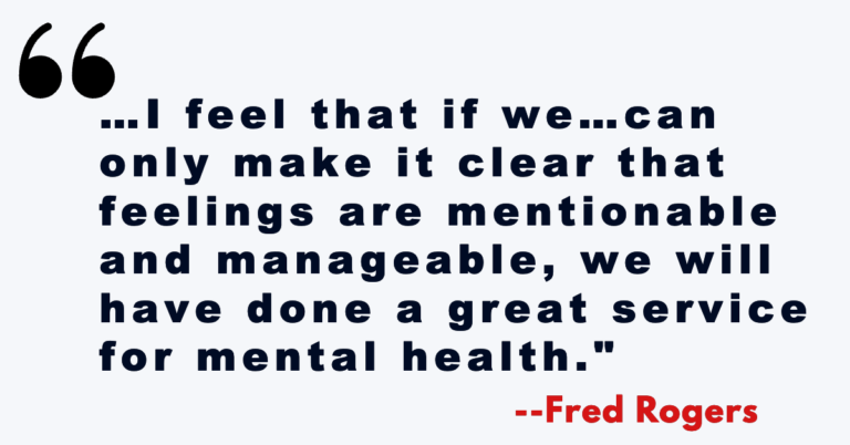 Fred Rogers Quote About Feelings