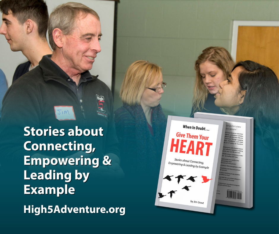 Leaders connecting and leading by example